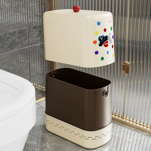 Мусорные баки, бытовые туалеты, специальные ведра для ванных комнат, милая гостиная и спальни, прорезь и покрытия 2025 Новая модель высокая ценность