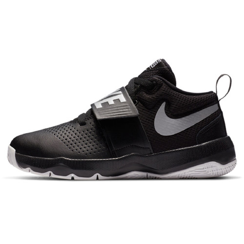 Nike/耐克Team hustle大童篮球鞋魔术贴缓震运动休闲鞋881941-001 - 图3