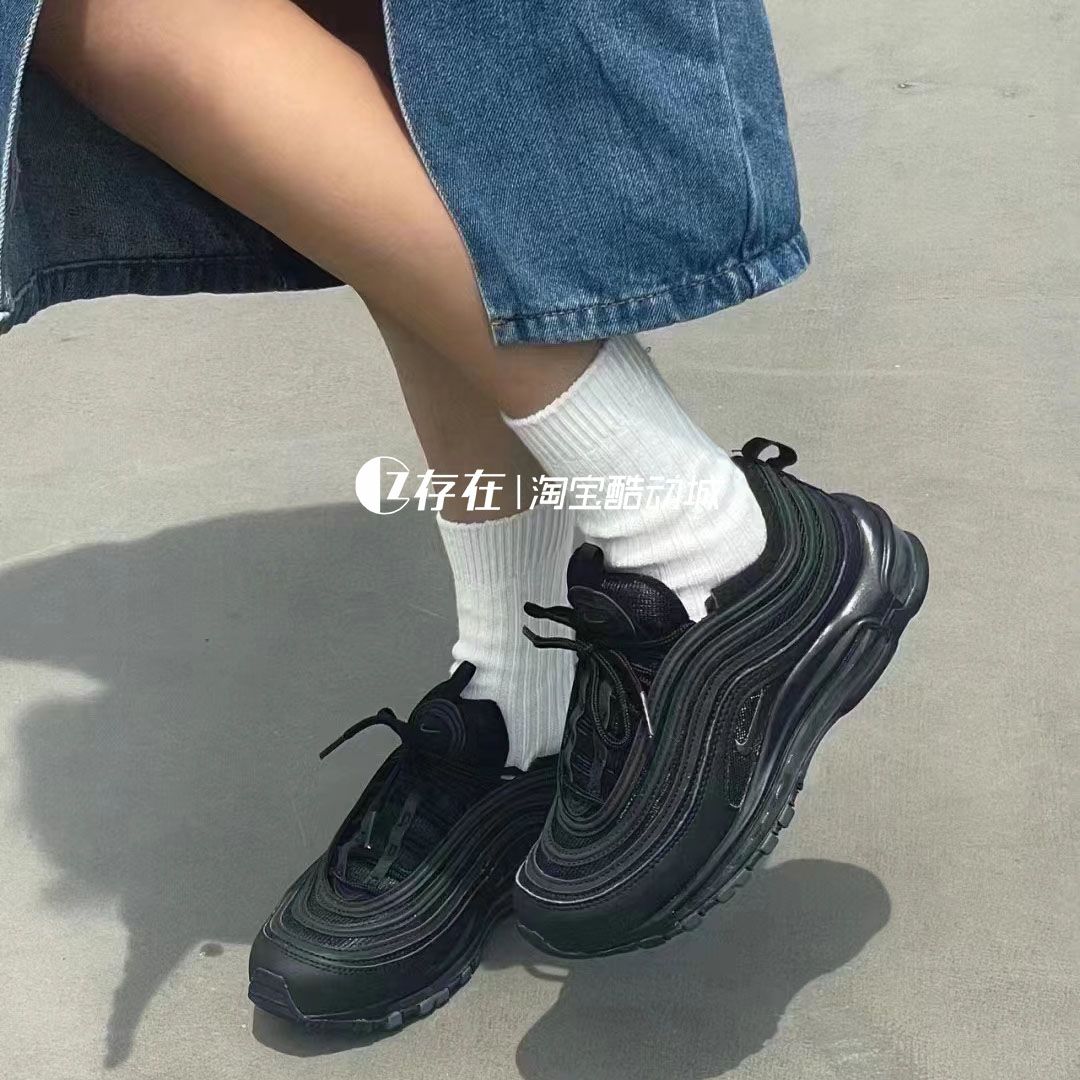 Nike/耐克 Air Max 97女子子弹气垫缓震复古休闲鞋DH8016 DC4012-图2