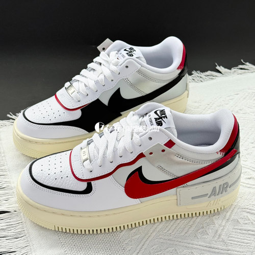 Nike Air Force1 AF1 Shadow双钩空军一号增高低帮板鞋CJ1641-101 - 图2
