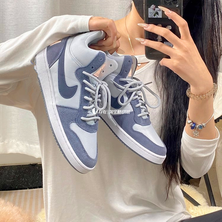 Nike/耐克COURT BOROUGH MID女子复古中帮运动板鞋 839977 844907 - 图0