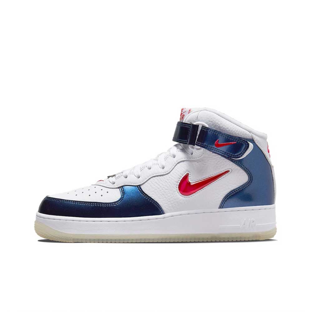 Nike/耐克 Air Force1 Mid 复古空军一号中帮休闲板鞋 DH5623-101 - 图3