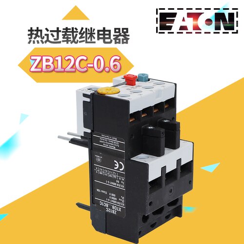 EATON/伊顿穆勒 ZB12C-0.6 热过载继电器  0,4-0,6A 全新原装正品 - 图0