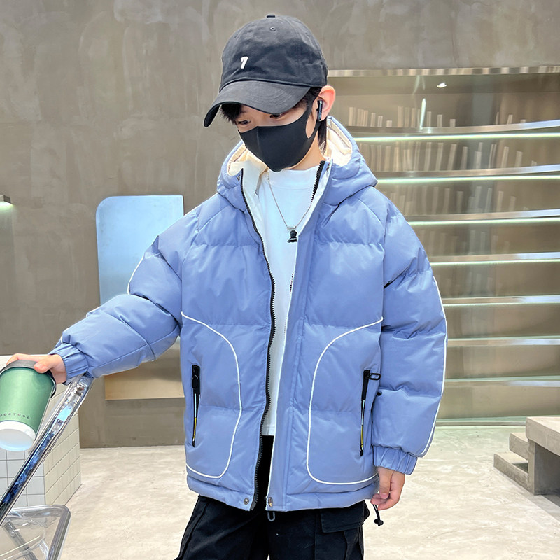 GILE2025新款男童羽绒棉服冬季儿童羽绒服男孩派克服大童棉衣外套,淘宝优惠券,粉丝福利购,淘宝优惠卷