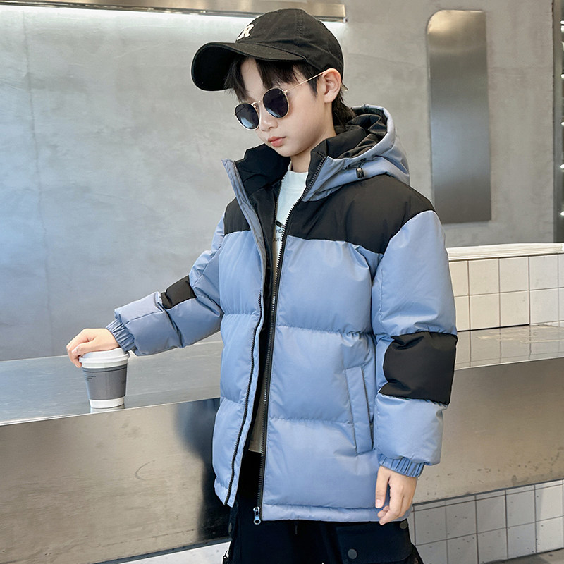 GILE2025新款男童羽绒棉服冬季儿童羽绒服男孩派克服大童棉衣外套,淘宝优惠券,粉丝福利购,淘宝优惠卷