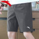 安踏短裤男士五分裤透气速干梭织外穿2025夏季新款健身跑步运动裤