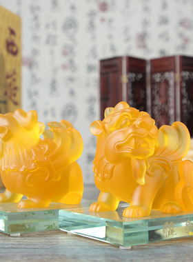 树脂貔貅家居客厅办公桌小摆件