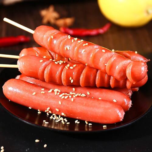 清真台湾烤肠肉肠网红脆皮烤肠摆摊火腿肠烧烤香肠非即食需加工 - 图2