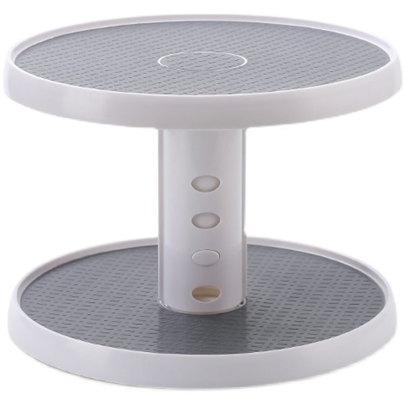 厨房调料架可旋转台面双层调料置物架调味品架佐料调料瓶盘收纳盒,淘宝优惠券,粉丝福利购,淘宝优惠卷