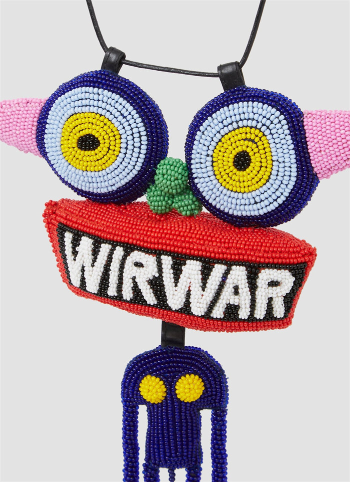 Walter Van Beirendonck 串珠玩偶挂饰 | triplemajor - 图0