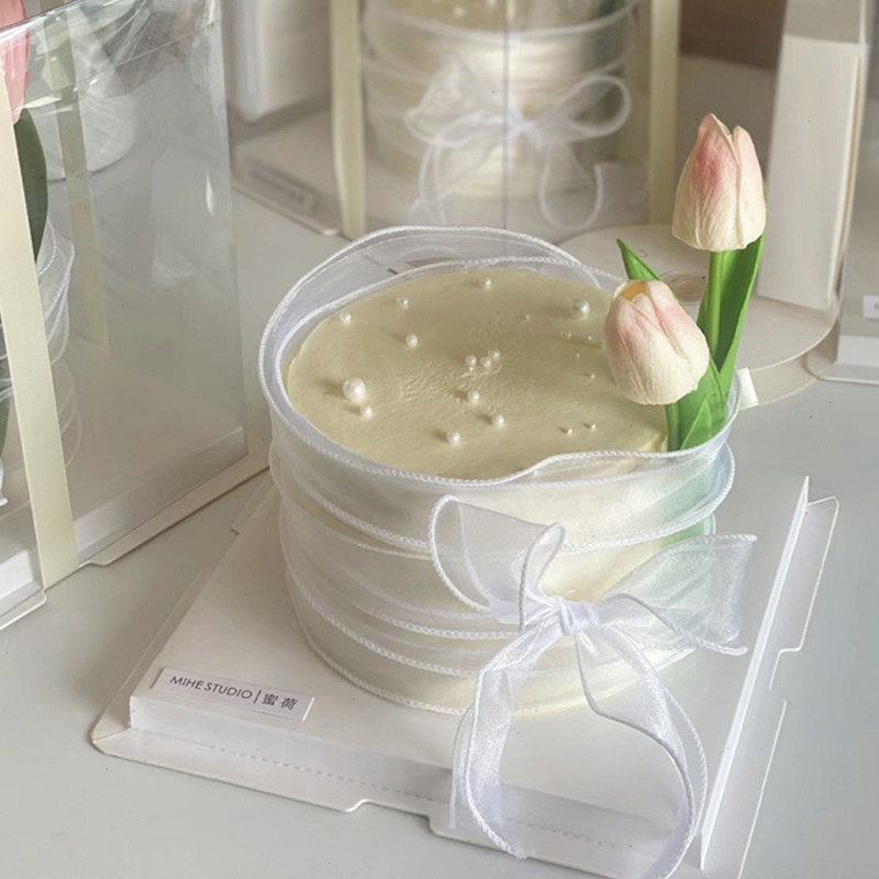 女神节极简风丝带郁金香仿真花束插件母亲节仙女妈妈甜品插件装饰,淘宝优惠券,粉丝福利购,淘宝优惠卷