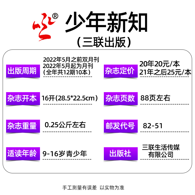 【现货】少年新知杂志2024年2月 故事的一千零一种讲法 青少年中小学生课外阅读人文思维启蒙训练课书籍三联生活周刊非过刊  单本 - 图1