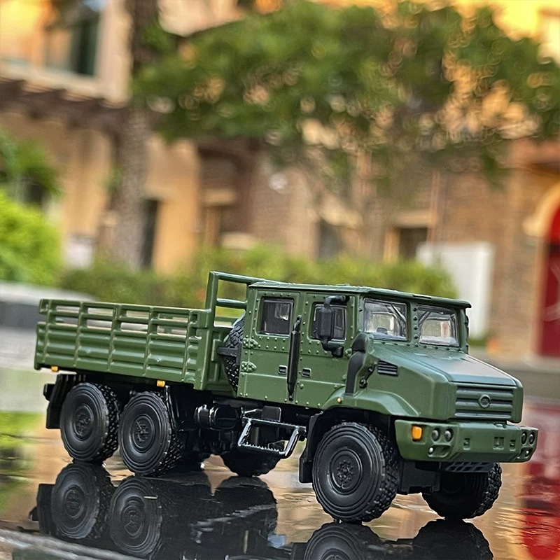 Jkm 1 64 military model jiefang mv3 six-wheel transport truck