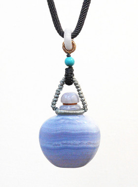 天然公主风精油香薰饰品吊坠项链