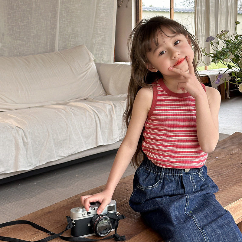 女童牛仔包臀裙夏季新款女孩洋气百搭中长款半裙子潮半身夏季新款,淘宝优惠券,粉丝福利购,淘宝优惠卷