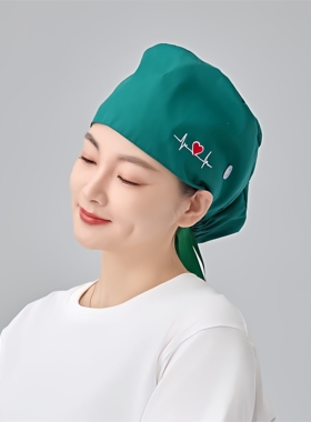 巧护士女长发医护工作帽