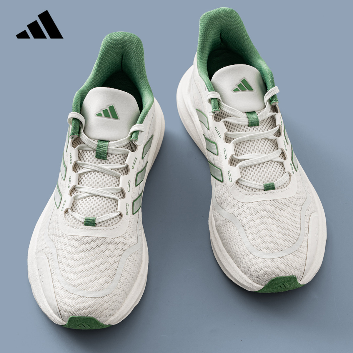 adidas阿迪达斯男跑步鞋秋季新款运动鞋减震软底跑鞋网面鞋JH5153,淘宝优惠券,粉丝福利购,淘宝优惠卷