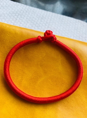 补火五行绳手链缺火者佩戴金过旺可用