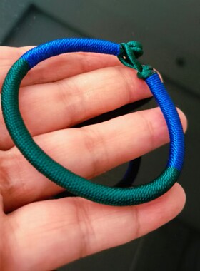 补水补木五行绳手链专业师傅编制