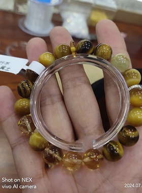 补土手链10MM饿土命缺土者佩戴尊师推荐