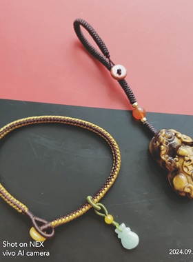 天然虎睛石虎眼石貔貅吊坠男女情侣吊坠包挂钥匙扣坠事业心民族风