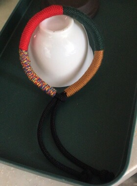 藏传手绳特色男款女款手链加粗加密7MM粗犷风格可调节