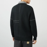 Комплект, свитер, зимняя трендовая трикотажная рубашка, 2023