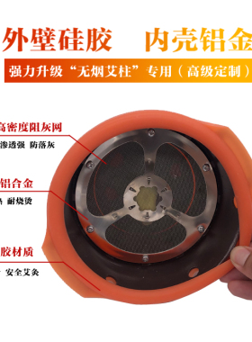 便携宫廷元脐灸具艾灸盒