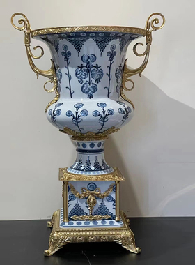 欧美饰家陶瓷美式客厅高端饰品