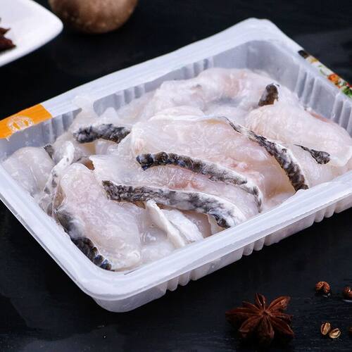 膳味安免浆黑鱼片250g*25盒酸菜鱼火锅切片鱼酒店半成品食材批发 - 图3