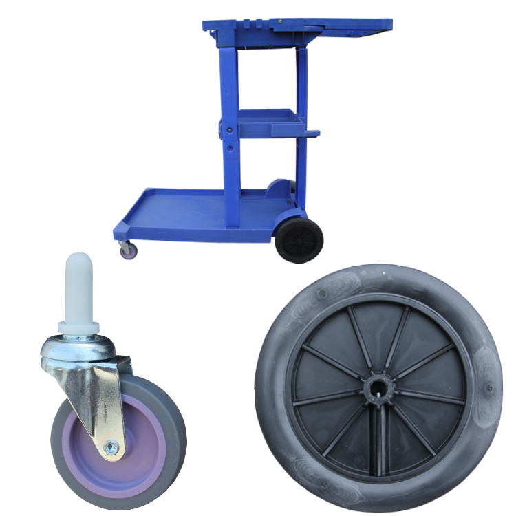 超宝清洁车轮子前轮后轮清包车轮保洁车配件下栏工具车万向轮轱辘,淘宝优惠券,粉丝福利购,淘宝优惠卷