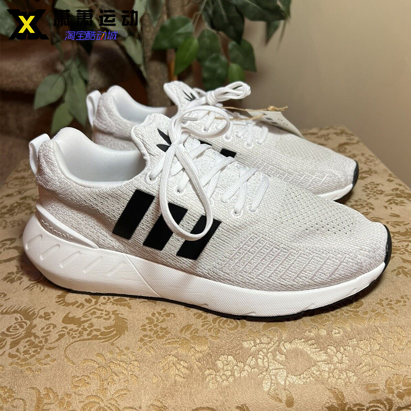 Adidas三叶草男女休闲鞋Swift Run轻便运动鞋跑步鞋GZ3496 GY3047-图2