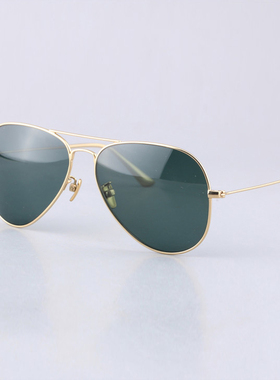 墨镜纯银时尚风大框方脸偏光镜