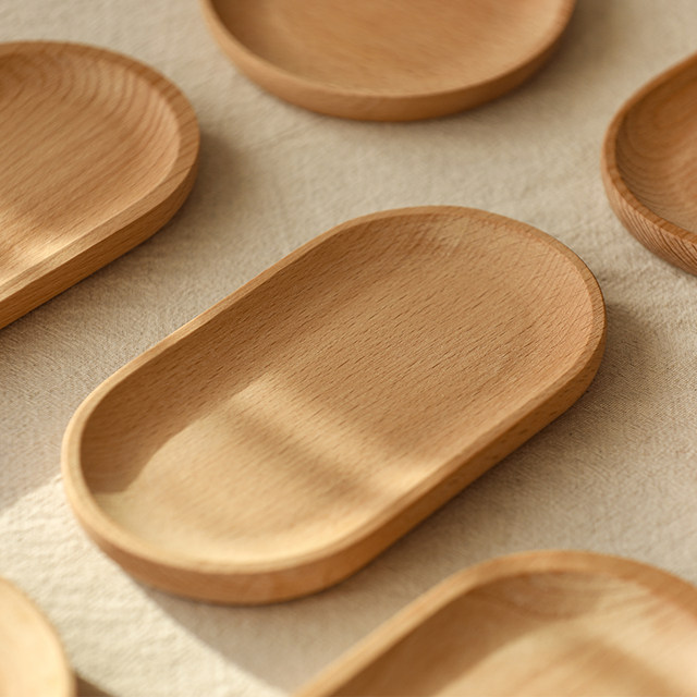 Beech coffee milk food photography props small tray
