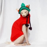 Рука -Стигание милые, пылающие уши, глаза, шляпа, шляпы, украшения для головы, безволосы