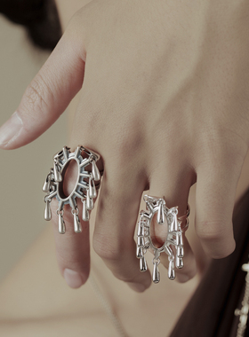 CHUNRAN原创设计925银戒指