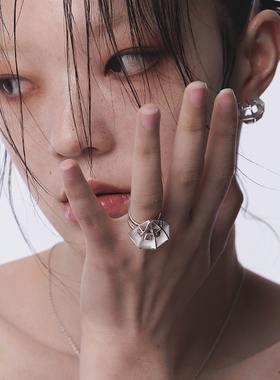 chunran荆棘戒指原创设计