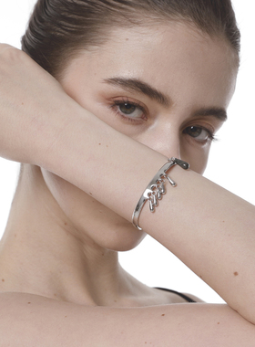 CHUNRAN925纯银设计感手镯