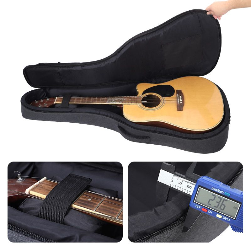 jinchuan电吉他琴包电贝斯琴包加厚贝司通用吉他背包41寸吉他套袋 - 图2