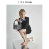 Кожаная оригинальная дизайнерская сумка через плечо, коллекция 2023, воловья кожа