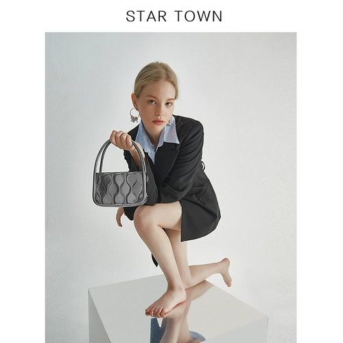 Кожаная оригинальная дизайнерская сумка через плечо, коллекция 2023, воловья кожа