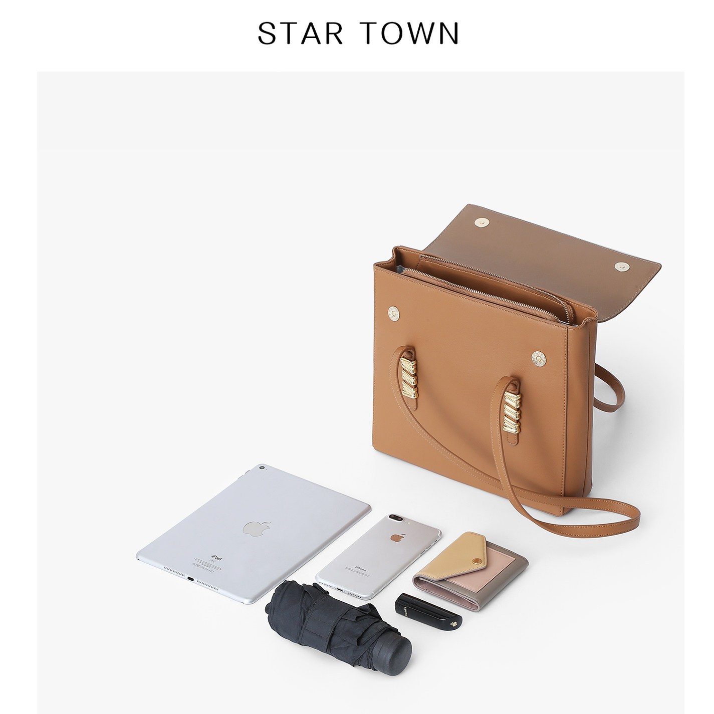 startown小众设计女2020新款托特包 startown女士包袋