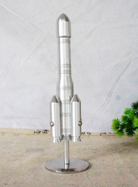 耀莎不锈钢导弹发射器模型
