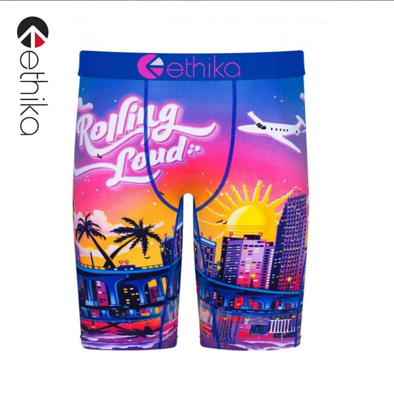 ethika涂鸦印花流速干美式潮男弹力时尚五分内裤潮人穿搭内裤ins,淘宝优惠券,粉丝福利购,淘宝优惠卷