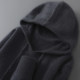 100% pure cardigan men's hooded sweater