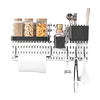 Punch-free hole-free board multi-function wall storage rack kitchen seasoning rack tool rack wall hanging knife rack storage box