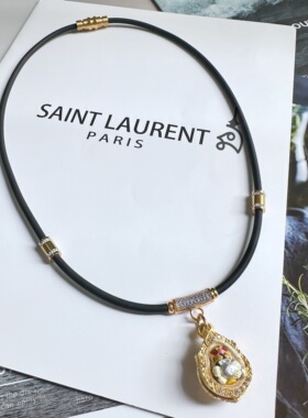 负离子亲肤磁吸扣防水佛牌项链