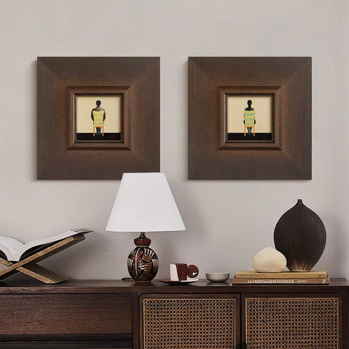 柠檬法式复古小众艺术装饰画客厅餐厅走廊壁画中古风书房卧室挂画 - 图1