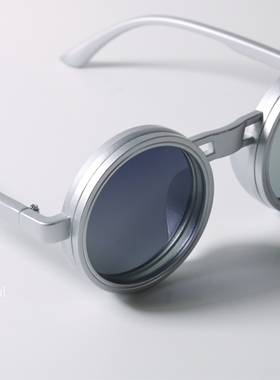 未来感可调节明暗黑科技偏光墨镜