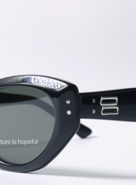 韩版gm风格板材材质尼龙镜片墨镜